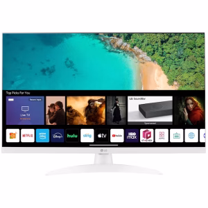 LG 27TQ615S-WZ Smart TV, 27" IPS, FHD, 14ms, 1920x1080, LAN, webOS, fehér